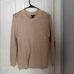Chunky H&M Cream Oversized Sweater